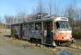 Dresden railcar 222-451-5 at Gleisschleife Diebsteig (2007)