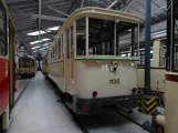 Dresden sidecar 1135 in Straßenbahnmuseum (2019)