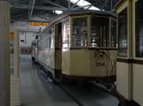 Dresden sidecar 1314 in Straßenbahnmuseum (2019)
