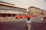Dresden tram line 12 at Altmarkt (1983)