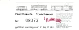 Entrance ticket: Hannover  (2002)
