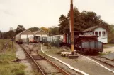 Érezée freight car A.50757 in front of the depot Tramway Touristique de l'Aisne (1981)