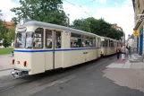 Erfurt Stadtrundfahrten with museum tram 274 on Anger (2012)