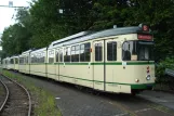 Essen articulated tram 1753 at the depot Betriebshof Stadtmitte (2010)