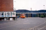 Essen school tram 640 in front of the depot Schwerriner Straße (1996)