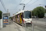 Essen tram line 106 with articulated tram 1111 at Am Freistein (2010)
