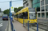 Essen tram line 109 with low-floor articulated tram 1512 at Hollestraße (2010)