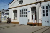 Freiburg im Breisgau in front of The Tram Museum (2008)