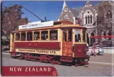 Fridge magnet: Christchurch tourist line Tramway with railcar 11 (2011)