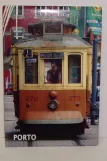 Fridge magnet: Porto tram line 1 with railcar 270 (2008)