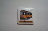 Fridge magnet: Skjoldenæsholm railcar 929 (2009)
