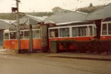 Geneva railcar 704 at Dépôt La Jonction (1982)
