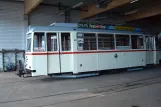 Gera museum tram 16 inside Depot Zoitzbergstr. (2014)