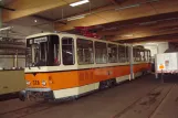 Gera museum tram 320 inside Depot Zoitzbergstr. (2014)