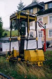 Gmünden tower wagon X23641 on the side track at Bahnhof Gmunden (2004)