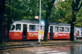 Gmünden tram line 174 with railcar 8, side view Hauptbahnhof (2004)