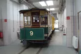 Görlitz museum tram 9 inside Zittauer Str. (2015)