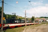 Gorzów Wielkopolski railcar 122 at the depot Wieprzyce (2004)