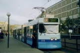 Gothenburg extra line 13 with articulated tram 318 at Nordstaden (2005)