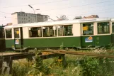Graz sidecar 319B at the depot Steyrergasse 1, seen from the side (1986)