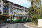 Graz tram line 6 with articulated tram 507 at St. Peter (2008)