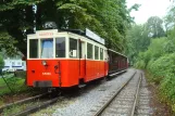 Han-sur-Lesse railcar AR168 on the side track at Camping Grottes de Han (2014)