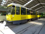 Hannover articulated tram 6016 inside the depot Hannoversches Straßenbahn-Museum (2022)