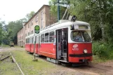 Hannover Hohenfelser Wald with articulated tram 4773 at Hohenfelser Mitte (2016)
