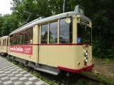 Hannover Hohenfelser Wald with railcar 236 at Straßenbahn-Haltestelle (2020)