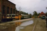Hannover in front of Straßenbahn-Museum (1986)