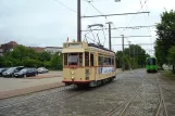 Hannover museum tram 176 at the depot Döhren/Betriebshof (2010)