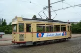 Hannover museum tram 176 at the depot Döhren/Betriebshof seen from the side (2010)