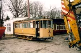 Hannover railcar 2 in front of Straßenbahn-Museum (2004)