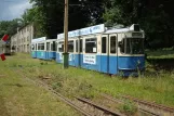 Hannover railcar 2667 on the entrance square Hannoversches Straßenbahn-Museum (2008)