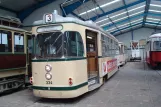 Hannover railcar 334 in Hannoversches Straßenbahn-Museum (2012)