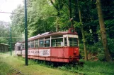 Hannover railcar 3571 outside the museum Hannoversches Straßenbahn-Museum (2006)