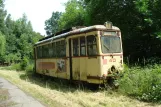 Hannover railcar 40 outside the museum Hannoversches Straßenbahn-Museum (2008)