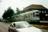 Hannover tram line 1  near Peiner Str. (1998)