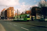 Hannover tram line 10 on Spinnereistraße (2004)