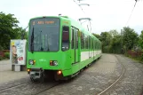 Hannover tram line 2 with articulated tram 6243 at Rethen (2010)