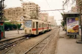 Heliopolis, Cairo tram line 36 at Mostata El Nahas Street (2002)
