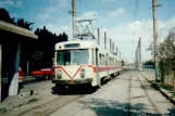 Helwan tram line 40  at Shadghalto (2002)