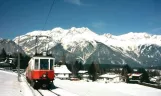 Innsbruck Stubaitalbahn (STB) with railcar 3 at Nockhofweg (2006)