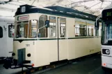 Jena museum tram 101 inside the depot Dornburger Straße (2003)