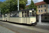 Jena museum tram 155 at Dornburger Str. (2014)