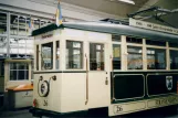 Jena museum tram 26 inside Dornburger Str. (2003)