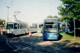 Kassel articulated tram 418 at Holländische Straße (1999)