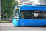Kassel tram line 6 with low-floor articulated tram 634 on Königsplatz (2017)