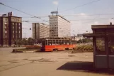 Katowice tram line T0 on Rynek (1984)