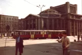 Katowice tram line T14 on Rynek (1984)